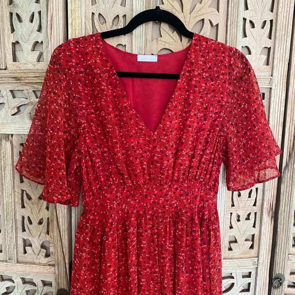 Beautiful eywasouls boho maxi dress.  Feather light - Picture 1 of 7